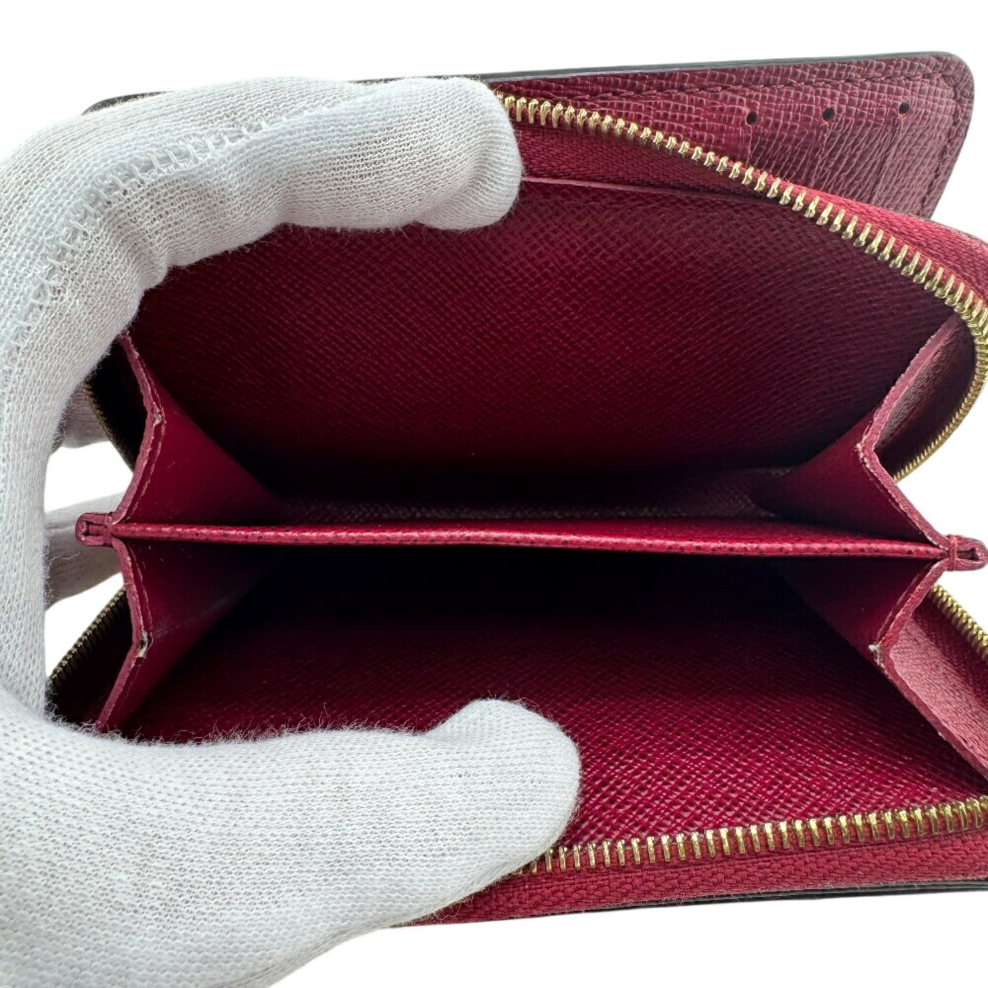 Louis Vuitton Pink Leather Wallet (Bi-Fold) (Pre-Owned)