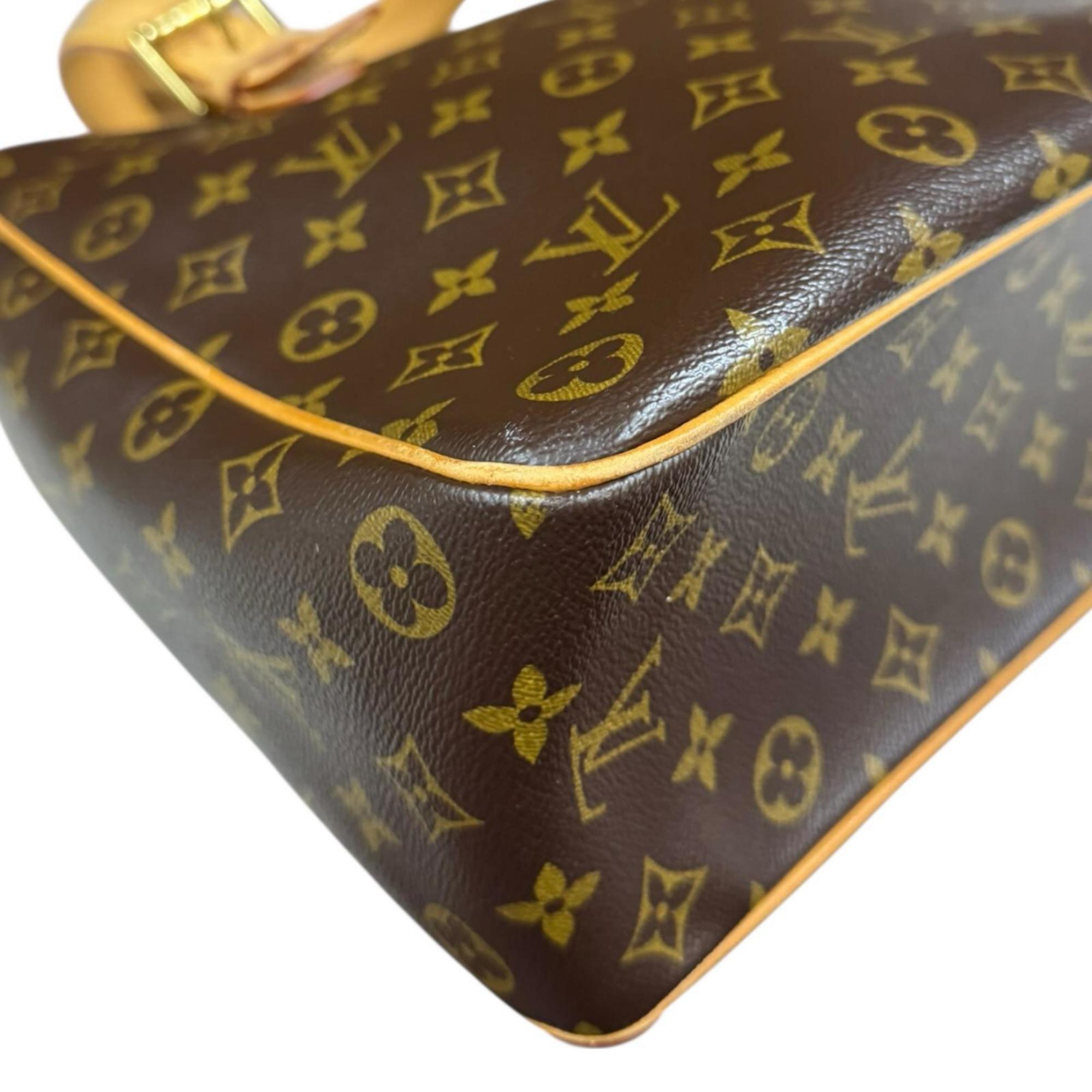 Louis Vuitton Monogram Brown Monogram Shoulder Bag (Pre-Owned)