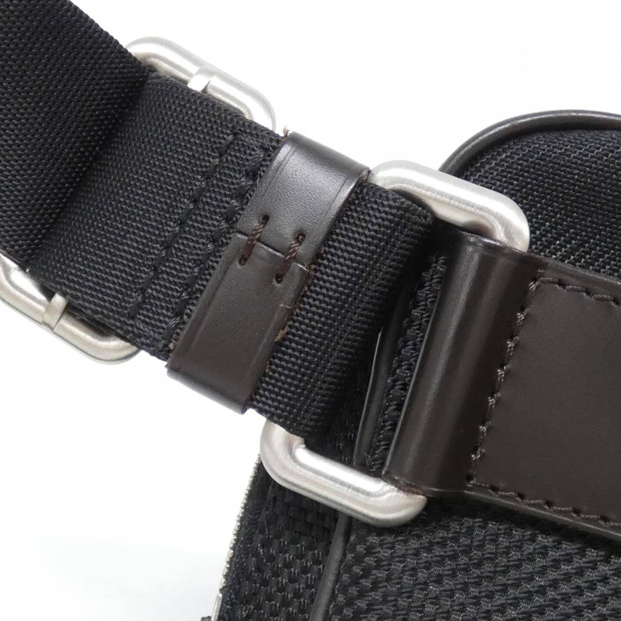 Louis Vuitton Black Canvas Handbag (Pre-Owned)