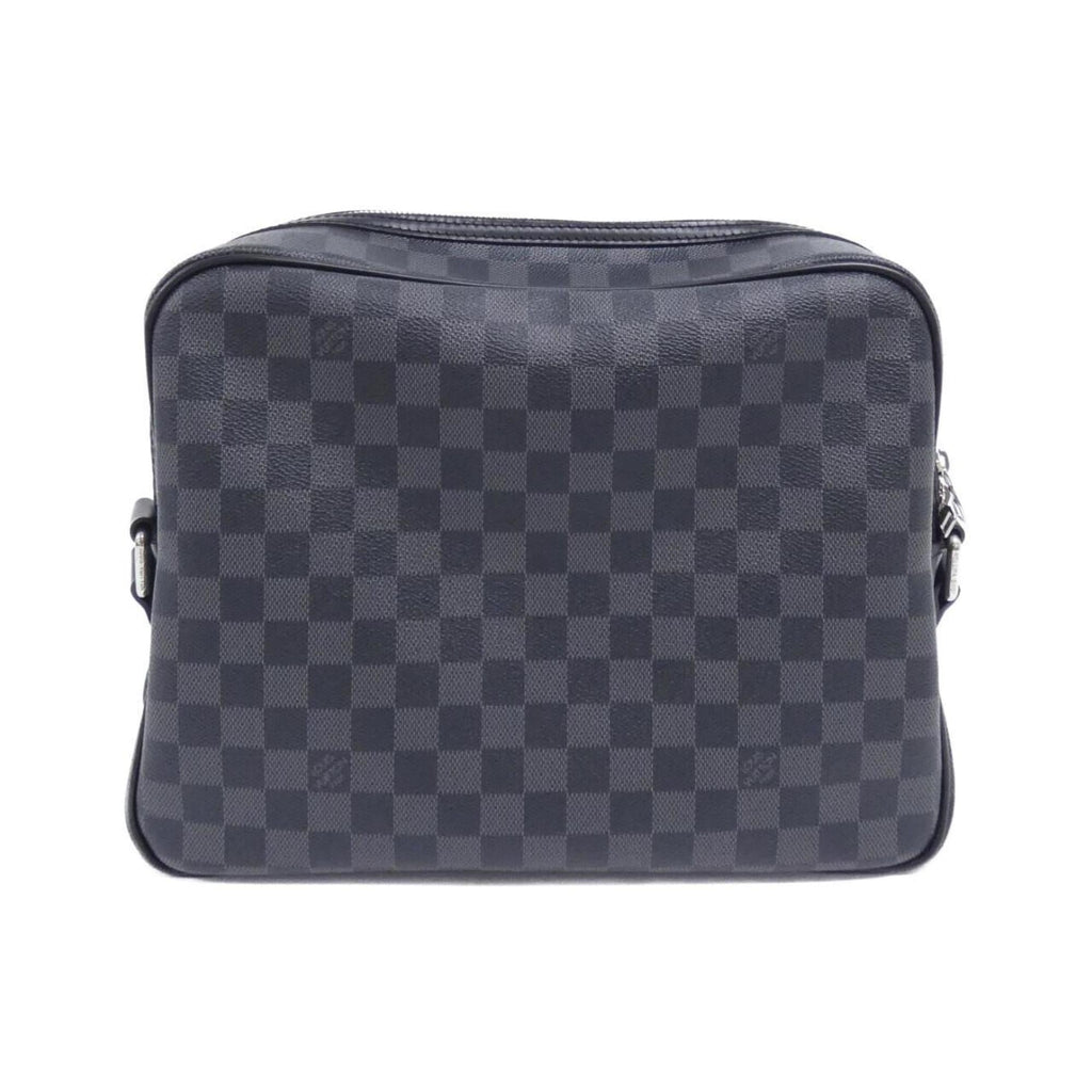Louis Vuitton Graphite Coated Canvas Shoulder Bag (Pre-Owned)