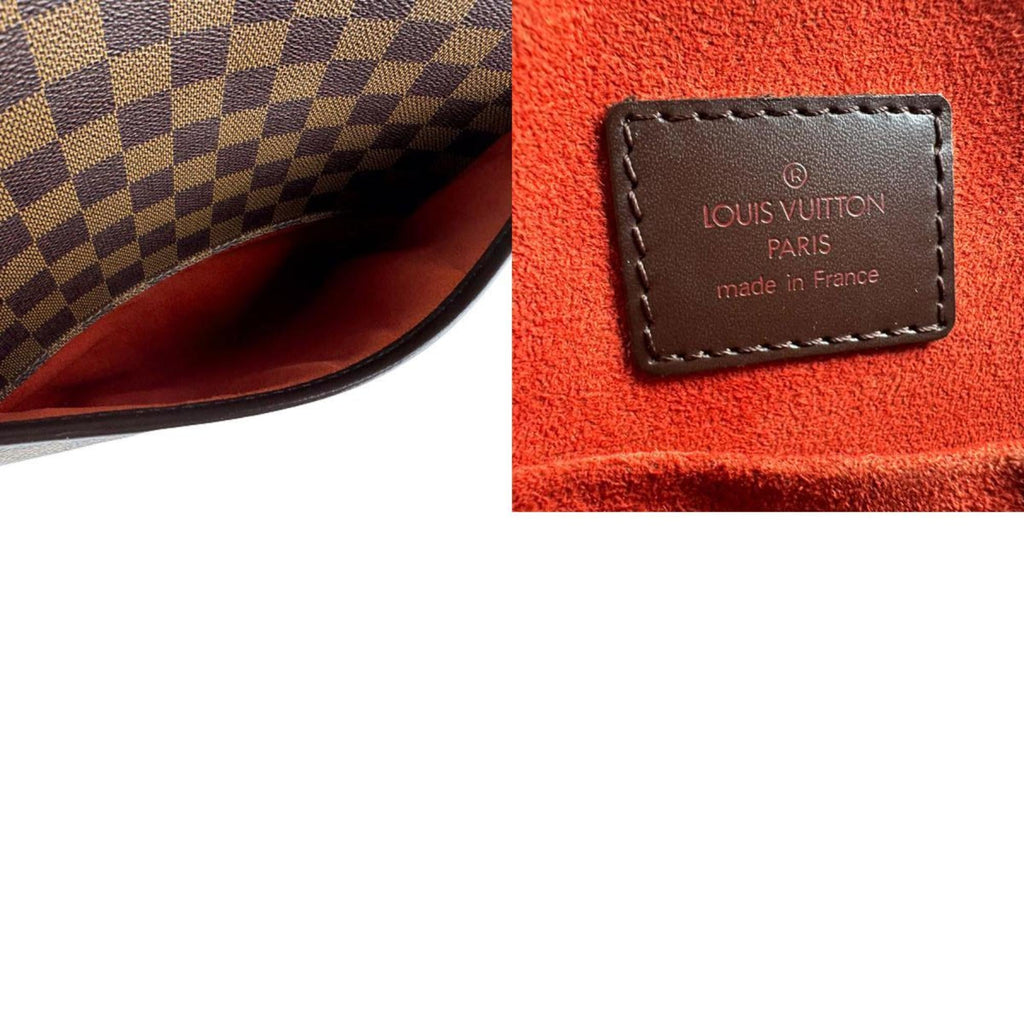 Louis Vuitton Ebene Damier Canvas Shoulder Bag (Pre-Owned)