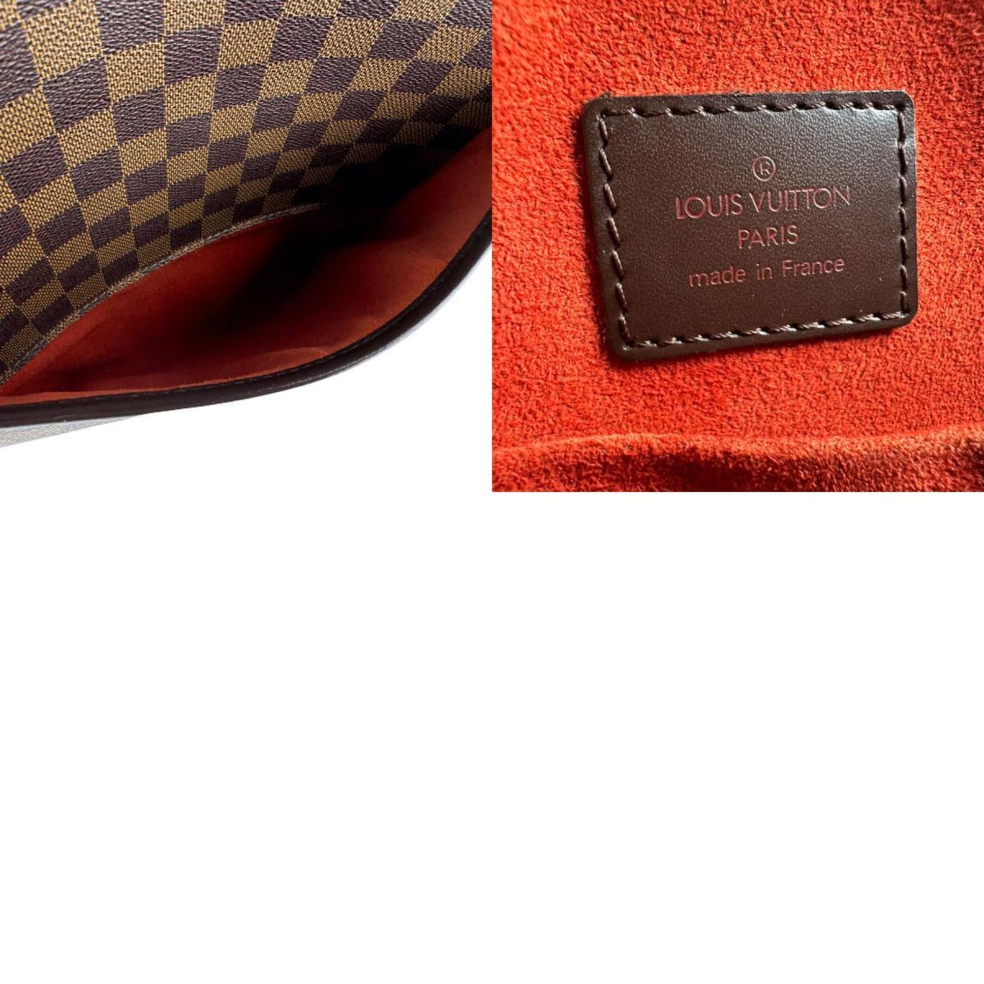 Louis Vuitton Ebene Damier Canvas Shoulder Bag (Pre-Owned)