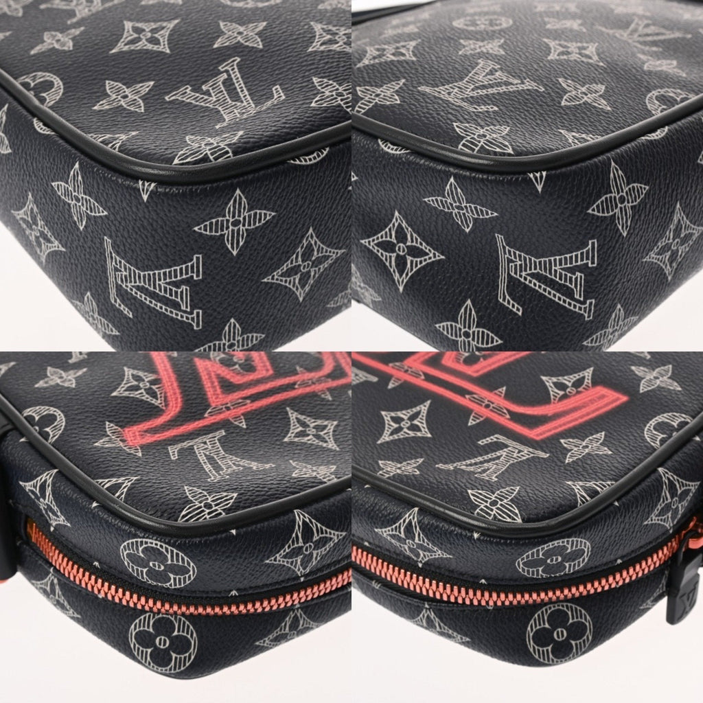 Louis Vuitton Navy Monogram Canvas Shoulder Bag (Pre-Owned)