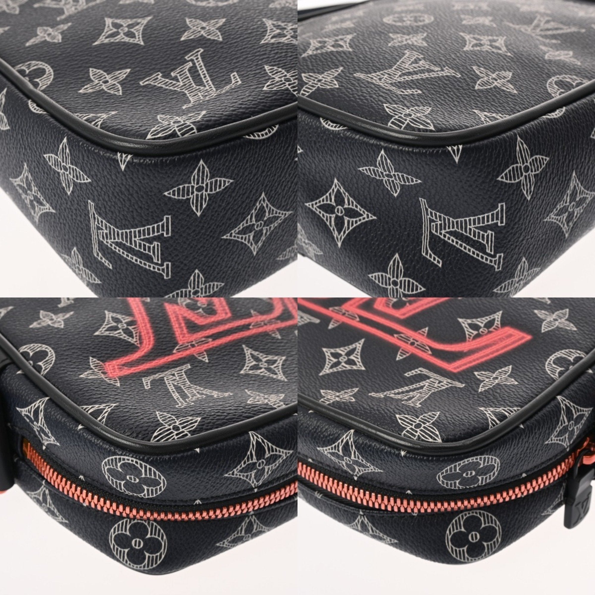 Louis Vuitton Navy Monogram Canvas Shoulder Bag (Pre-Owned)