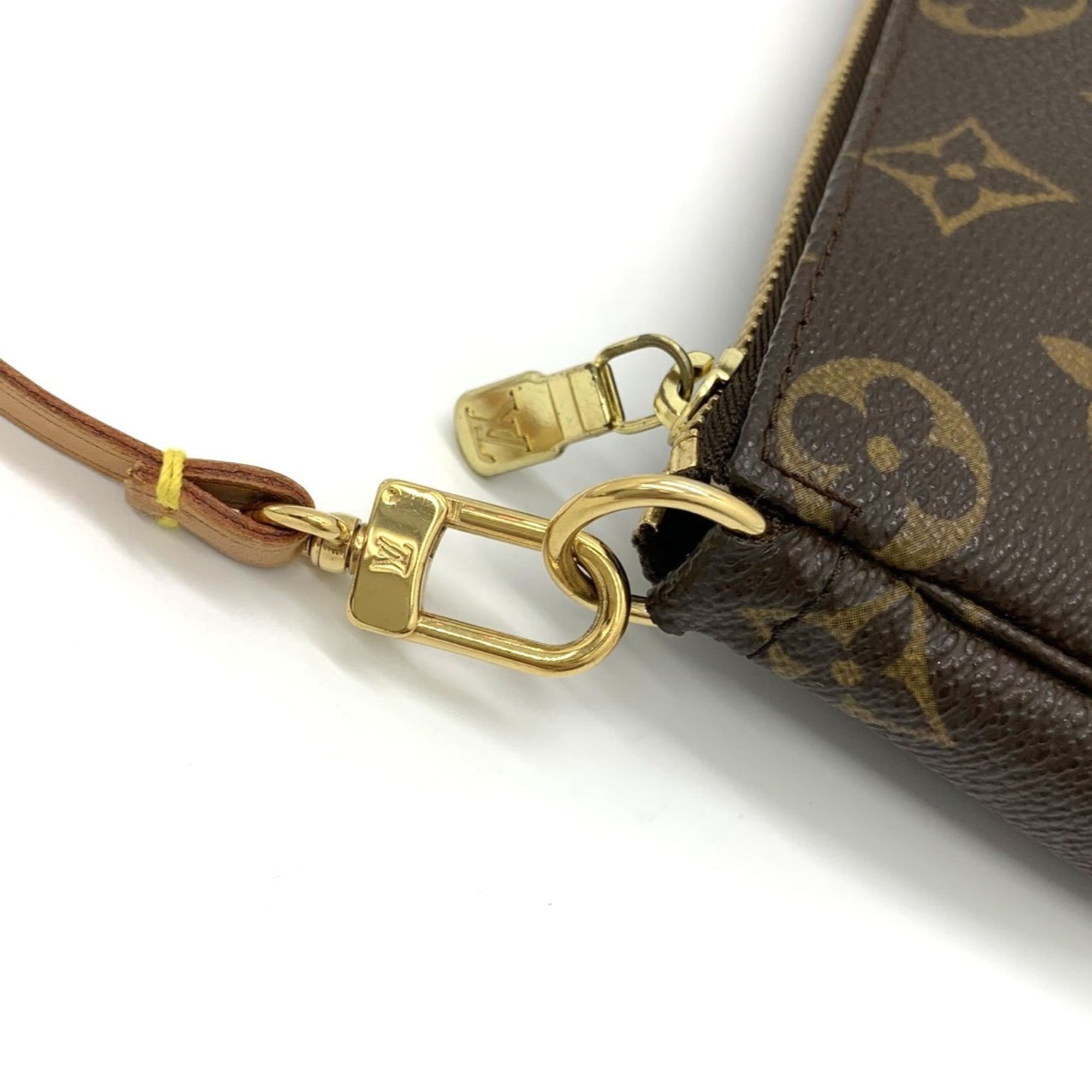 Louis Vuitton Monogram Brown Monogram Pochette Pouch (Pre-Owned)