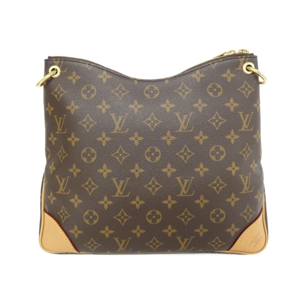Louis Vuitton Marron Coated Canvas Shoulder Bag (Pre-Owned)