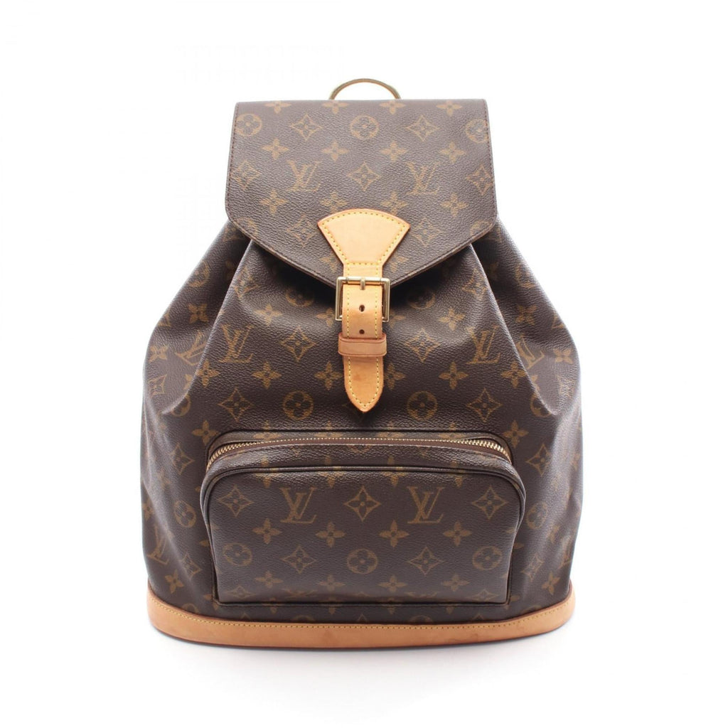Louis Vuitton Brown Monogram Coated Canvas Backpack (Pre-Owned)
