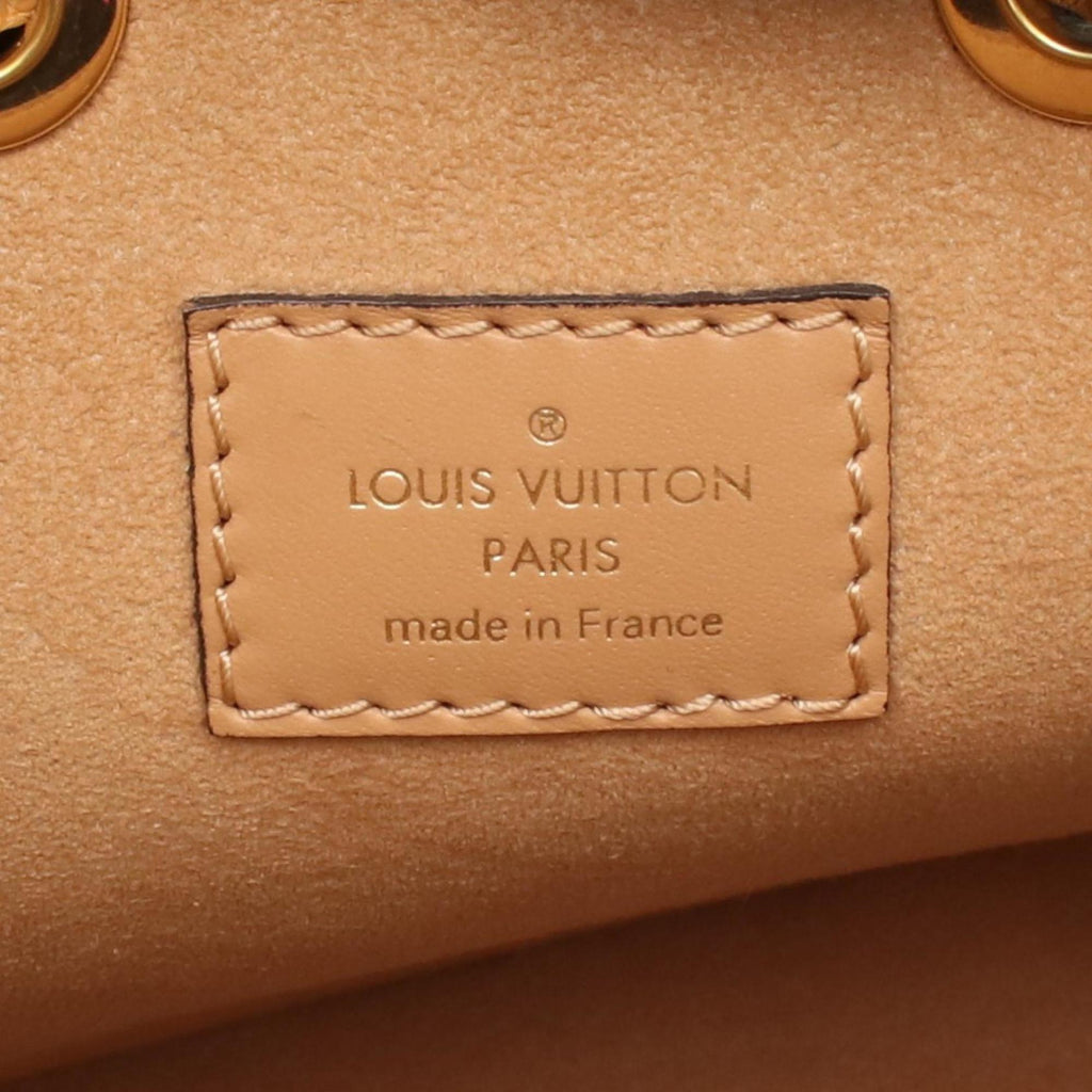 Louis Vuitton Brown Ivory Monogram Empreinte Shoulder Bag (Pre-Owned)