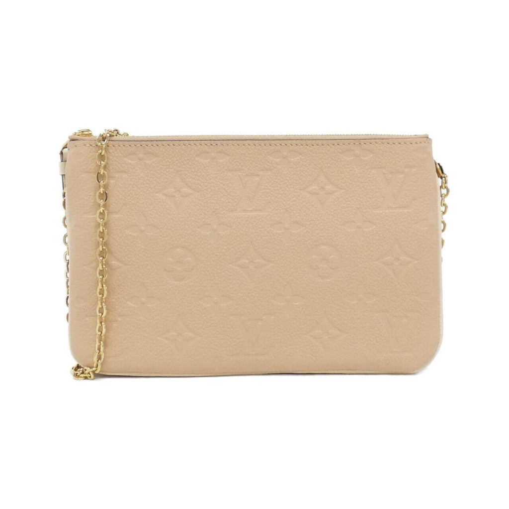 Louis Vuitton Beige Leather Pochette Shoulder Bag (Pre-Owned)