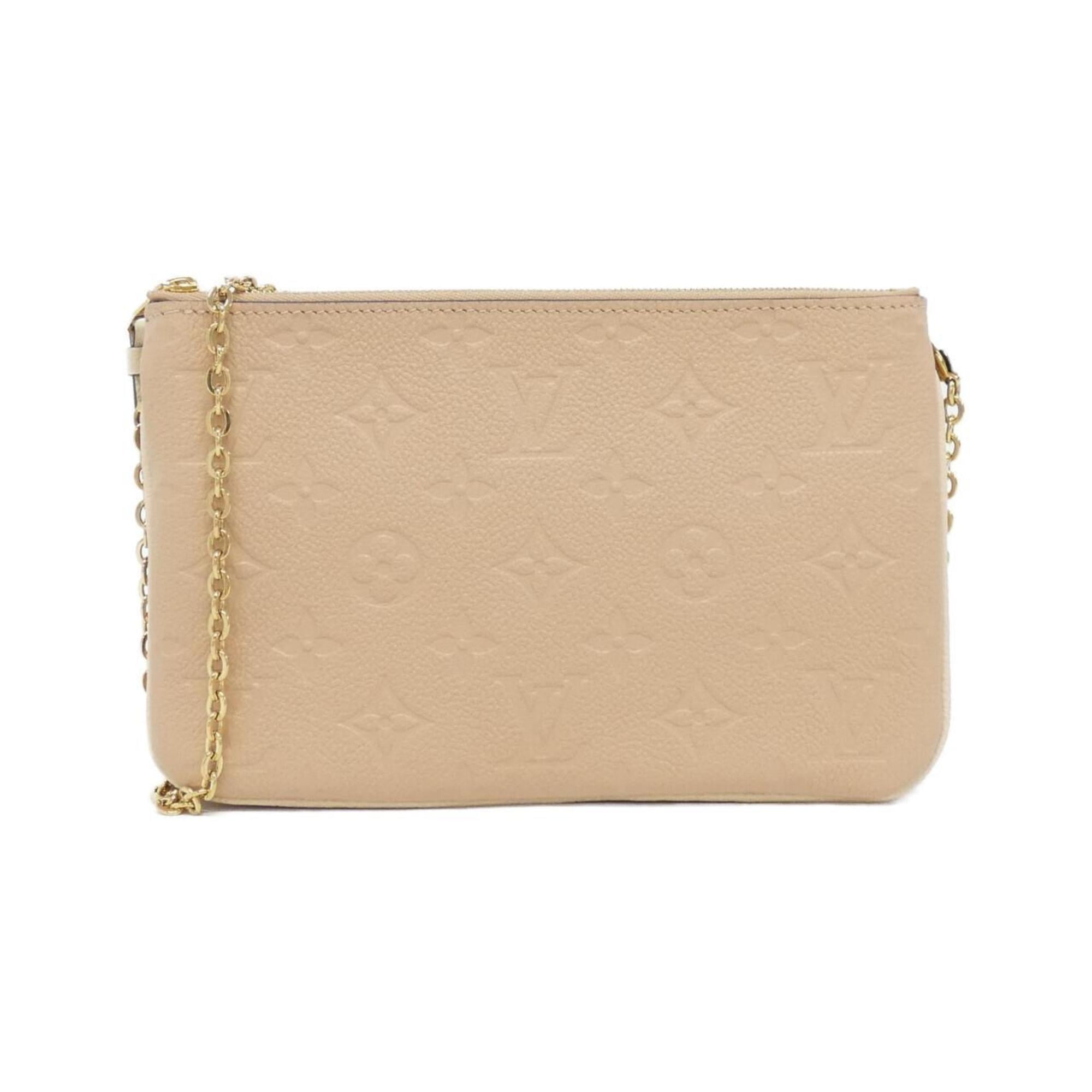 Louis Vuitton Beige Leather Pochette Shoulder Bag (Pre-Owned)