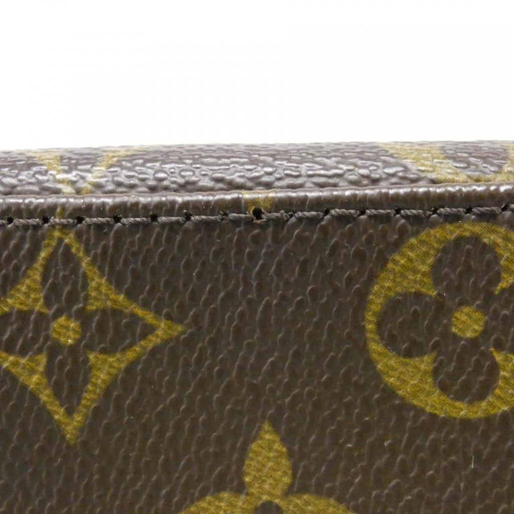Louis Vuitton Brown Coated Canvas Shoulder Bag (Pre-Owned)