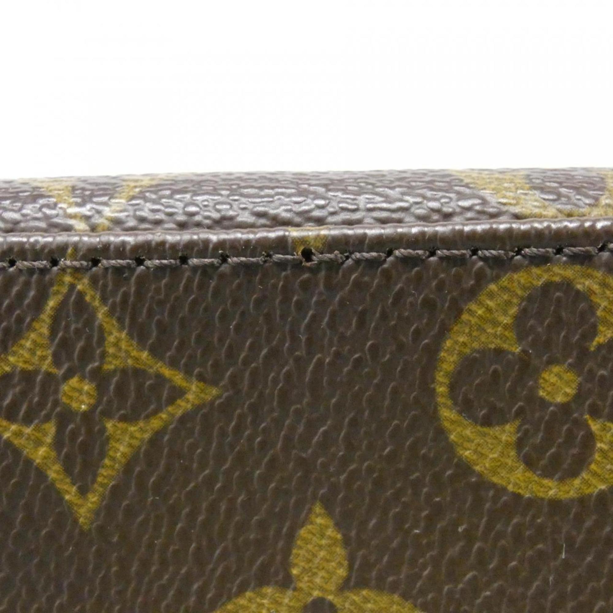 Louis Vuitton Brown Coated Canvas Shoulder Bag (Pre-Owned)