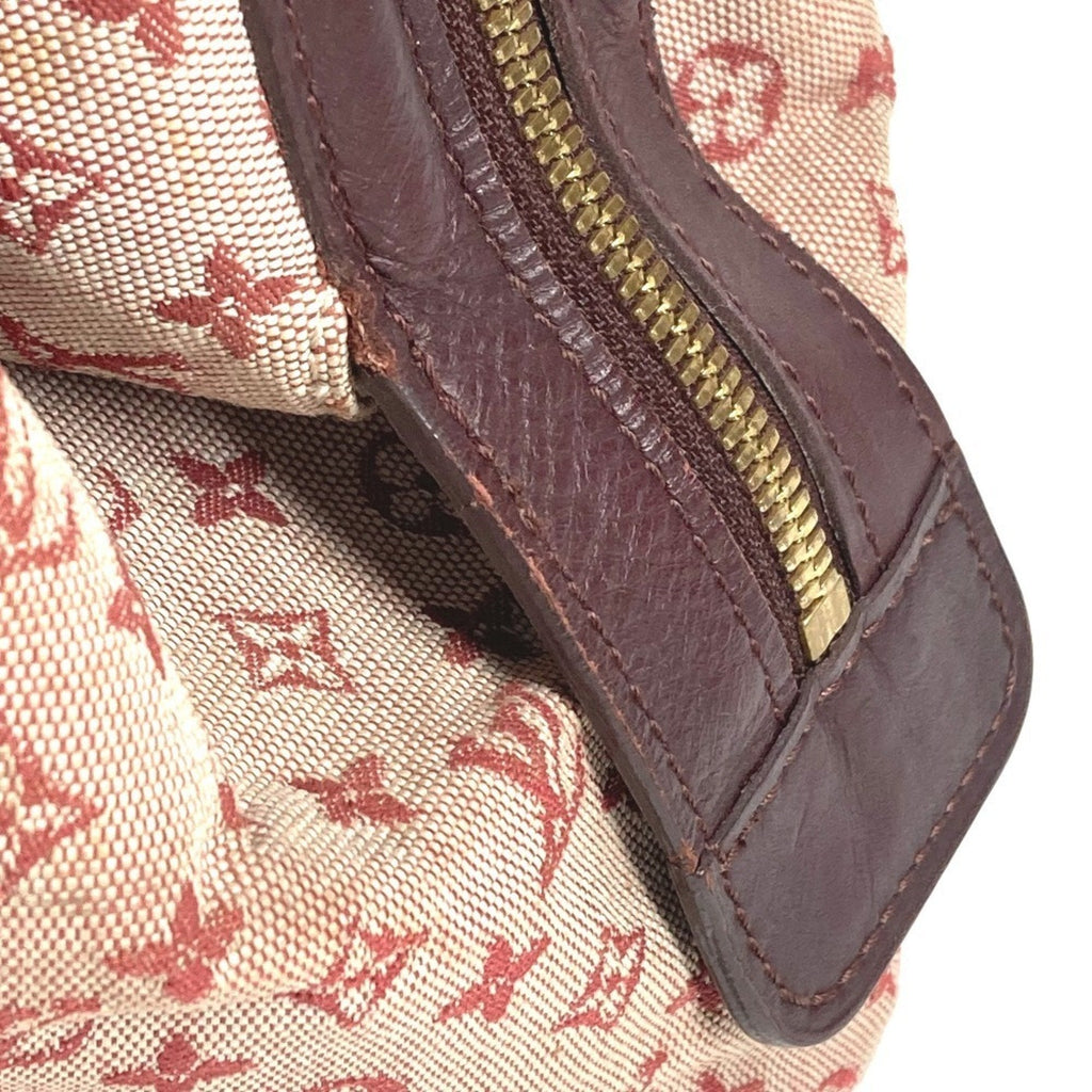 Louis Vuitton Cerise Monogram Red Color Monogram Mini Boston Bag Handbag (Pre-Owned)