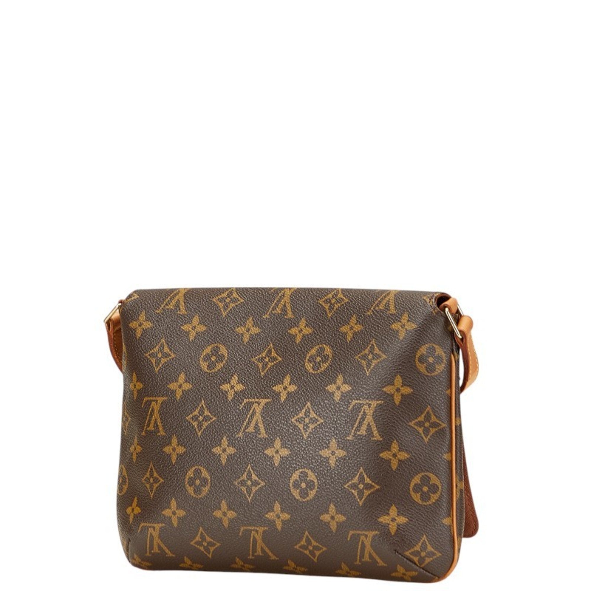 Louis Vuitton Monogram Brown Pvc Leather Handbag Shoulder Bag (Pre-Owned)