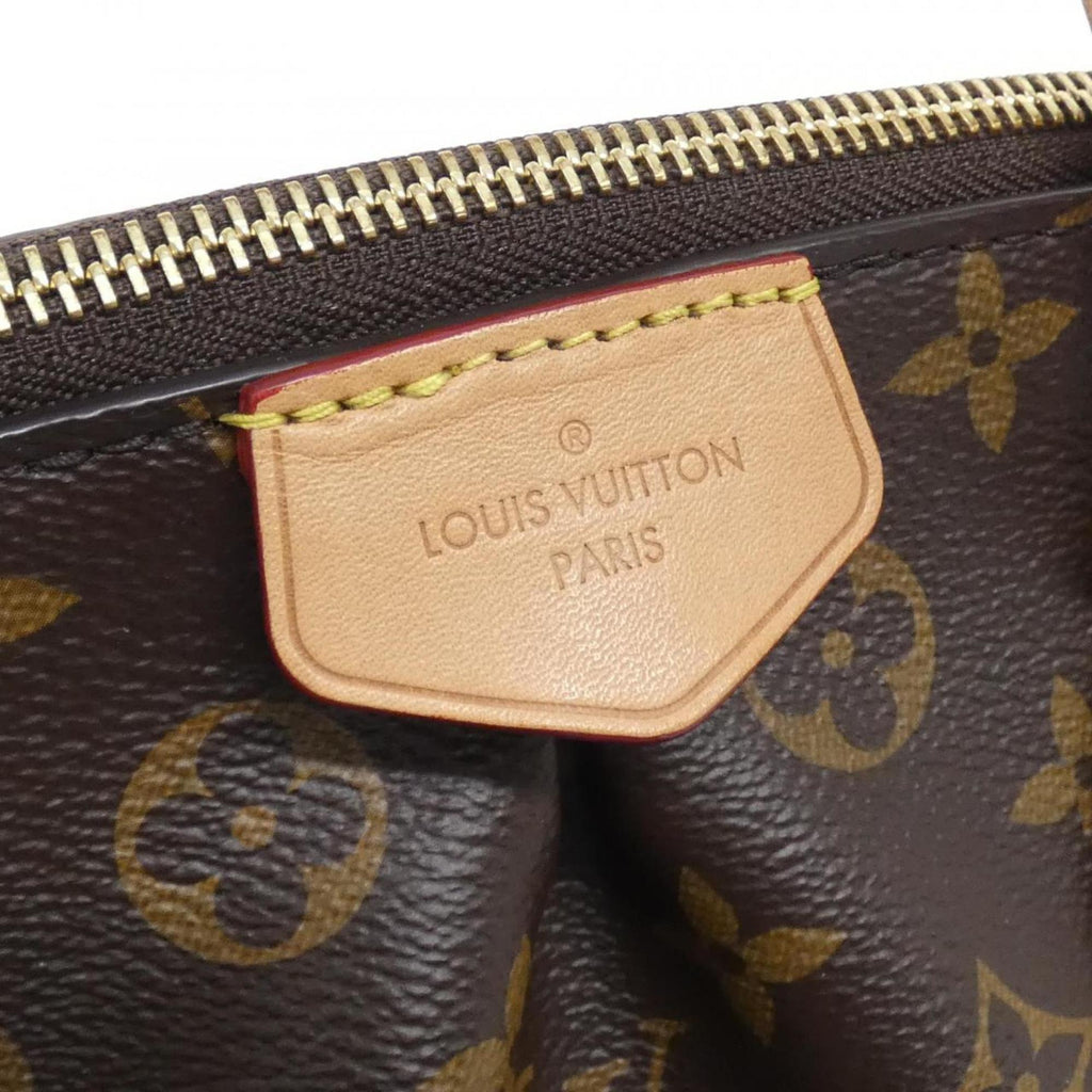 Louis Vuitton Marron Coated Canvas Handbag (Pre-Owned)