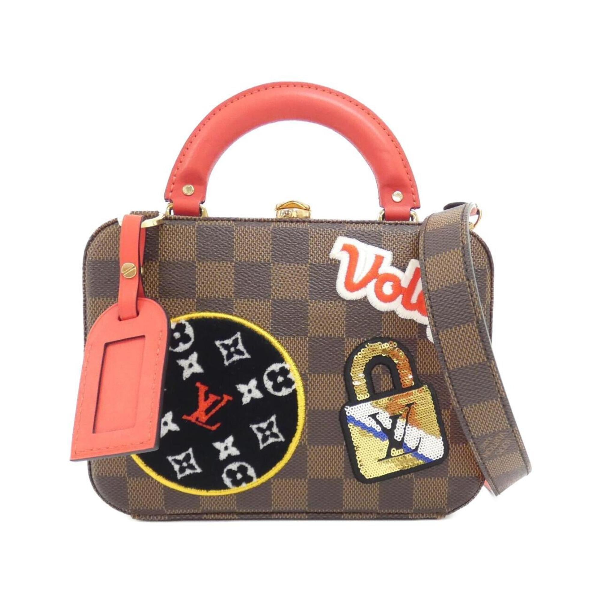 Louis Vuitton Ebene Coated Canvas Handbag (Pre-Owned)
