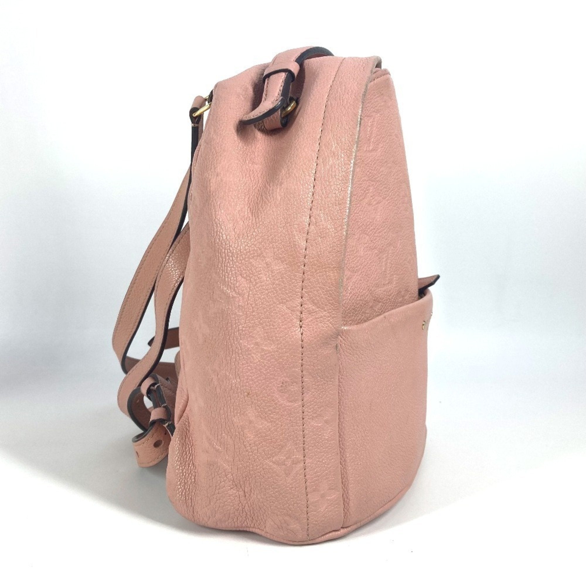 Louis Vuitton Galle Pink Monogram Empreinte Backpack (Pre-Owned)