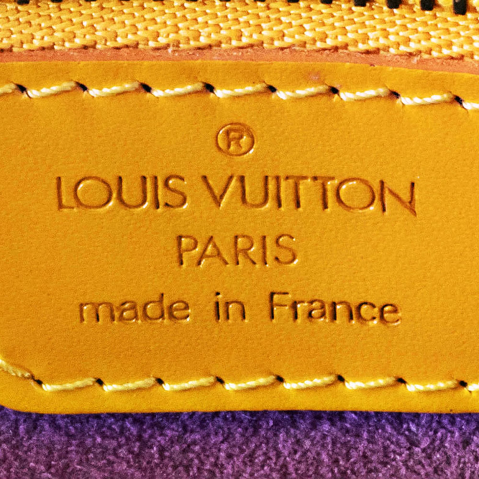 Louis Vuitton Yellow Epi Leather Shoulder Bag (Pre-Owned)