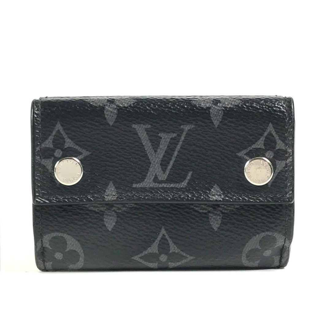 Louis Vuitton Monogram Eclipse Black Monogram Eclipse Wallet (Tri-Fold) (Pre-Owned)