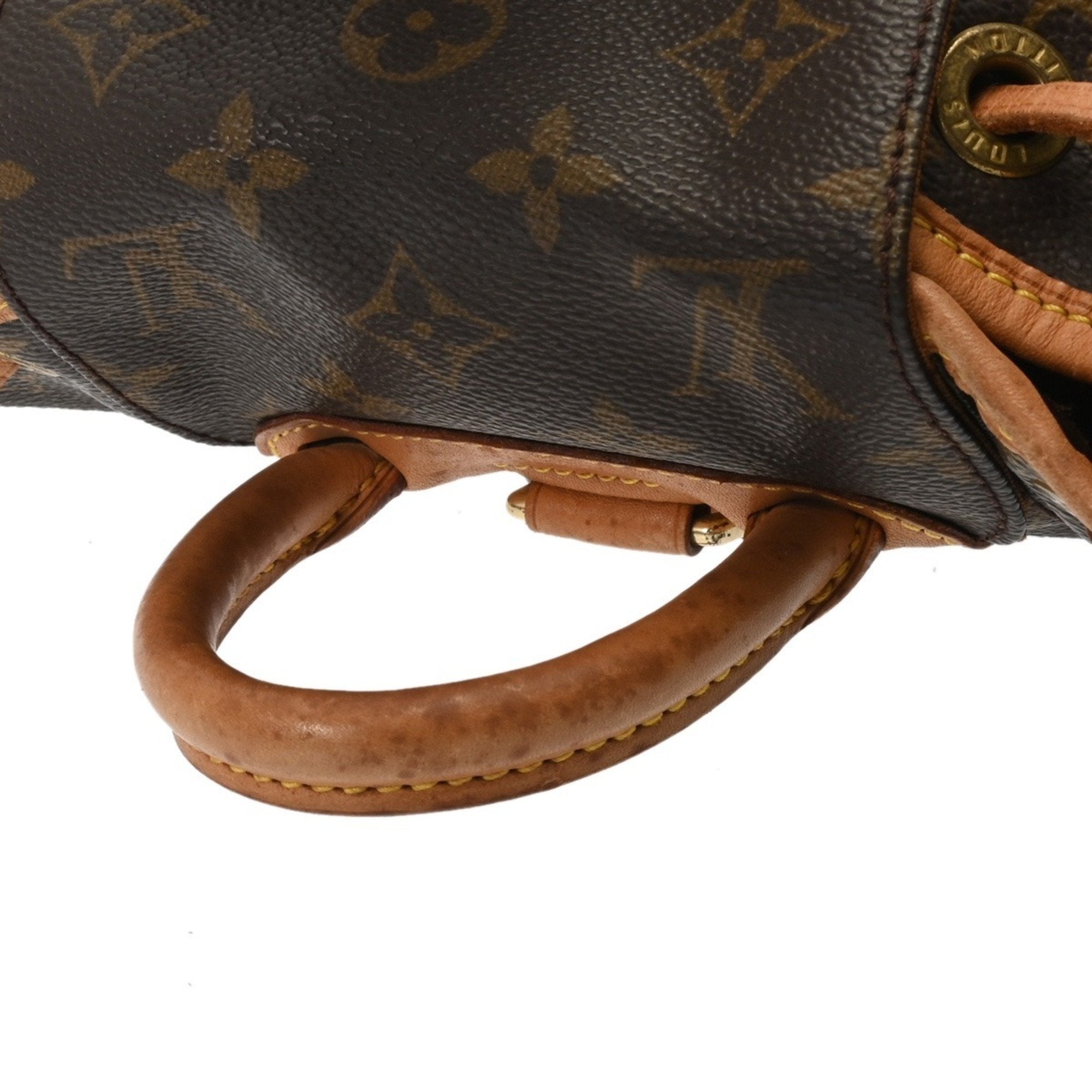Louis Vuitton Brown Canvas Monogram Backpack (Pre-Owned)