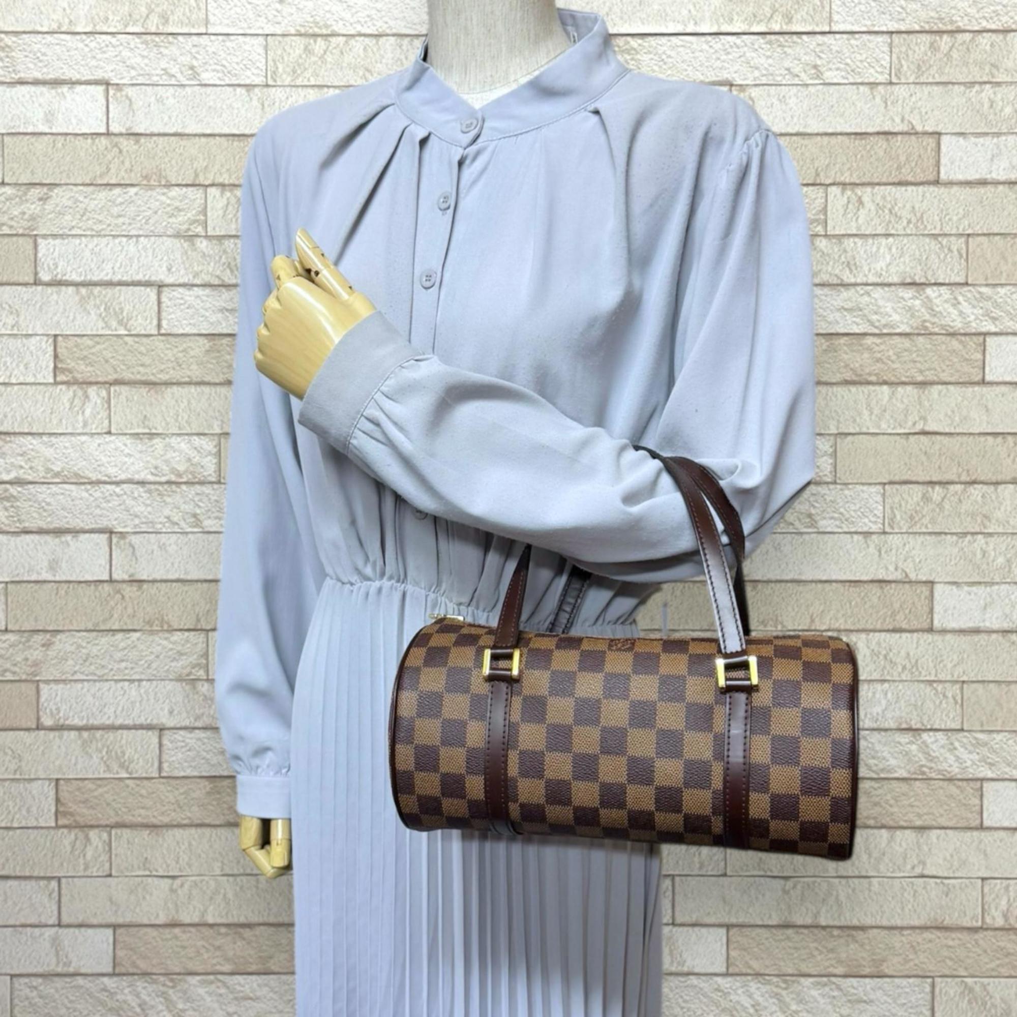 Louis Vuitton Brown Damier Canvas Damier Canvas Handbag (Pre-Owned)