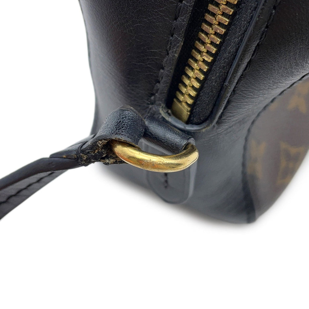 Louis Vuitton Black Monogram Noir Monogram Leather Shoulder Bag (Pre-Owned)