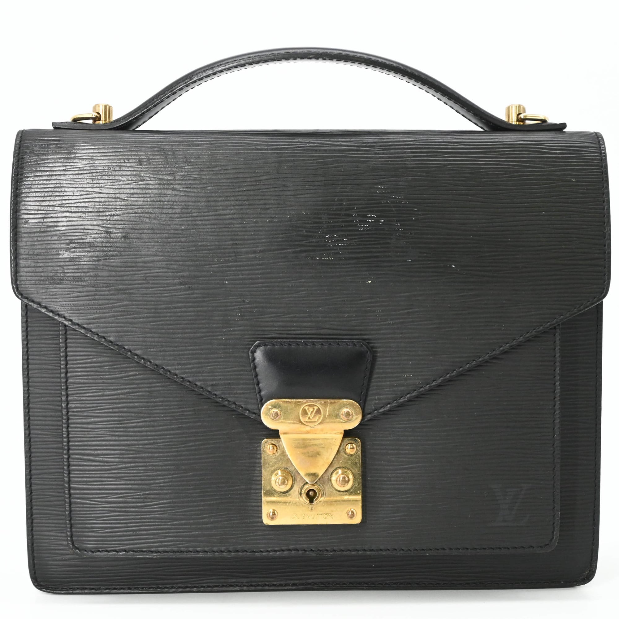 Monceau Handbag Epi Leather