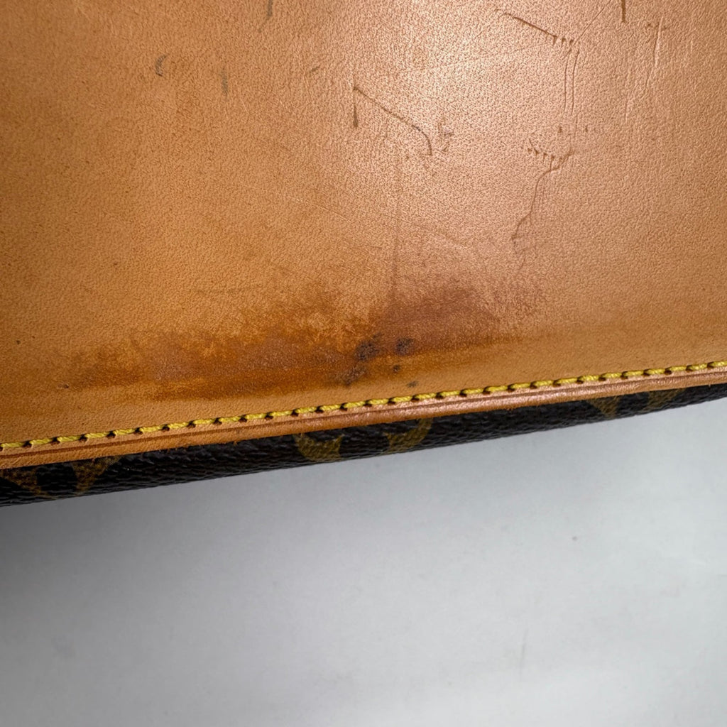 Louis Vuitton Brown Monogram Shoulder Bag Tote Bag (Pre-Owned)