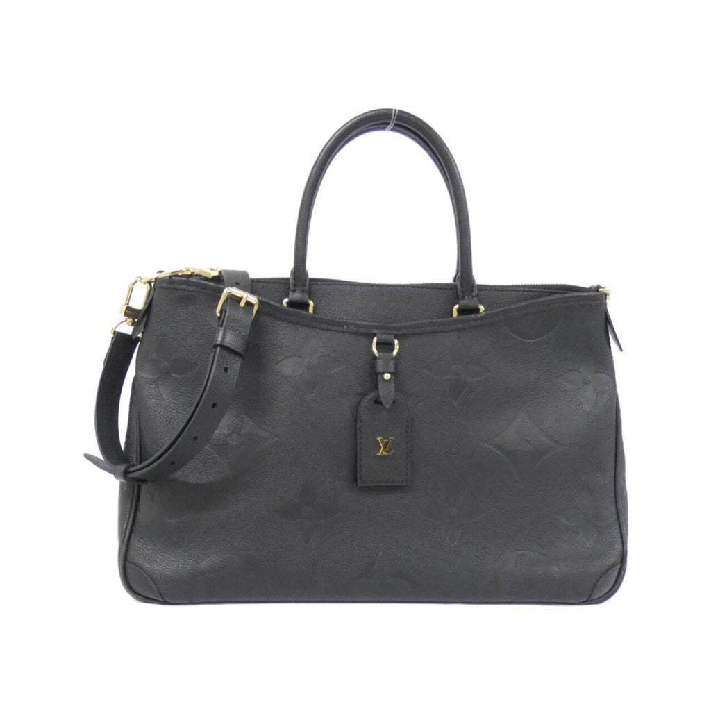 Louis Vuitton Monogram Empreinte Black Leather Handbag (Pre-Owned)