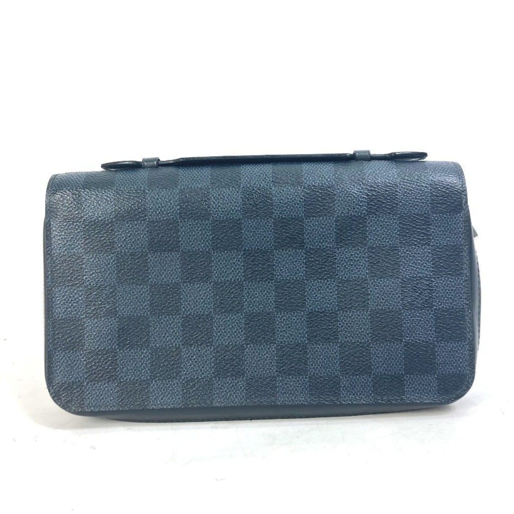 Louis Vuitton Damier Cobalt Navy Long Wallet (Bi-Fold) (Pre-Owned)