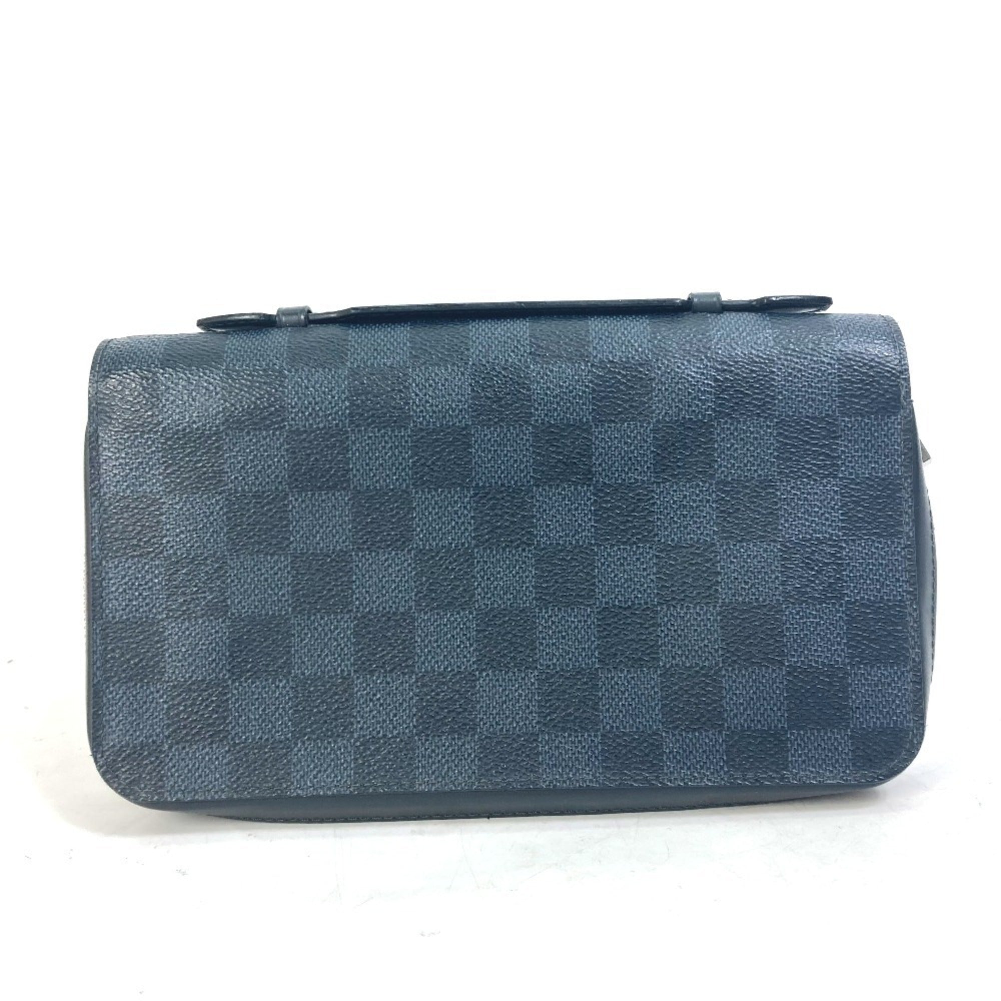 Louis Vuitton Damier Cobalt Navy Long Wallet (Bi-Fold) (Pre-Owned)