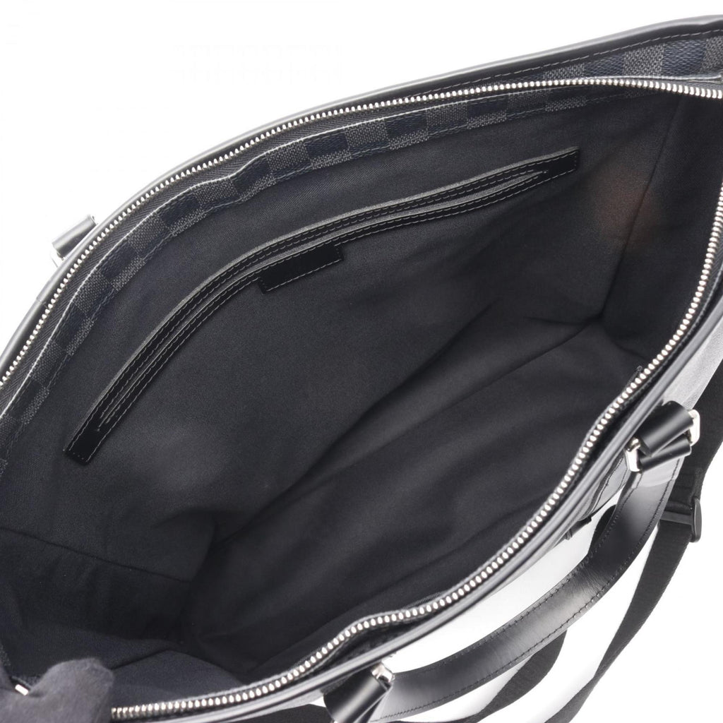 Louis Vuitton Damier Graphite Black Coated Canvas Tote Bag (Pre-Owned)