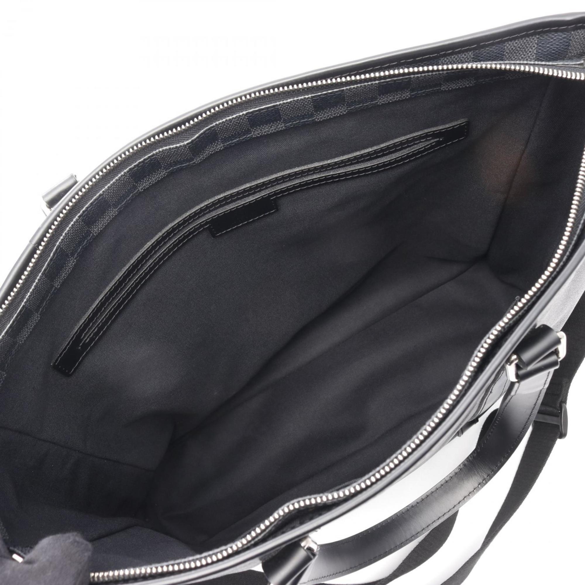 Louis Vuitton Damier Graphite Black Coated Canvas Tote Bag (Pre-Owned)