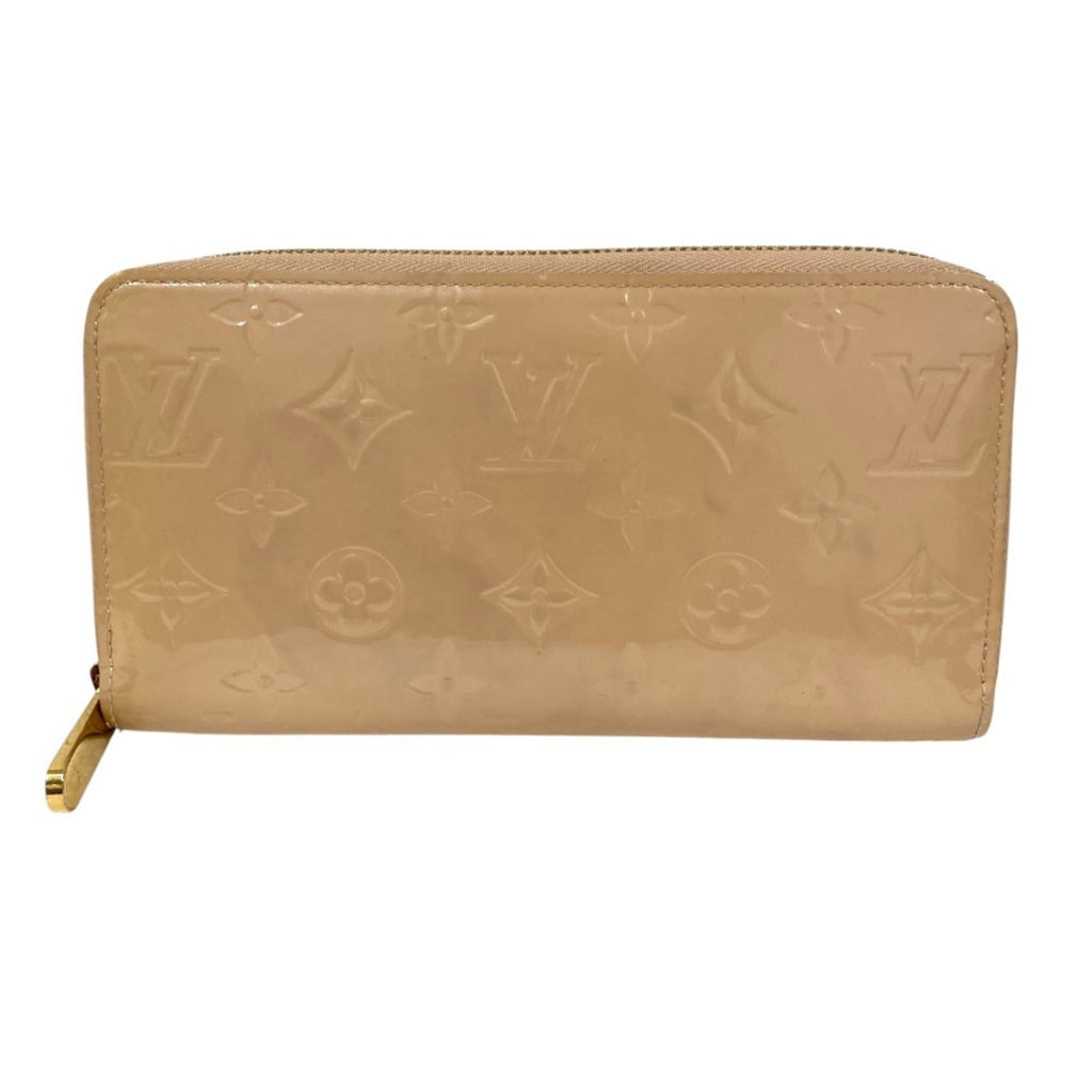 Louis Vuitton Beige Monogram Vernis Wallet (Bi-Fold) (Pre-Owned)