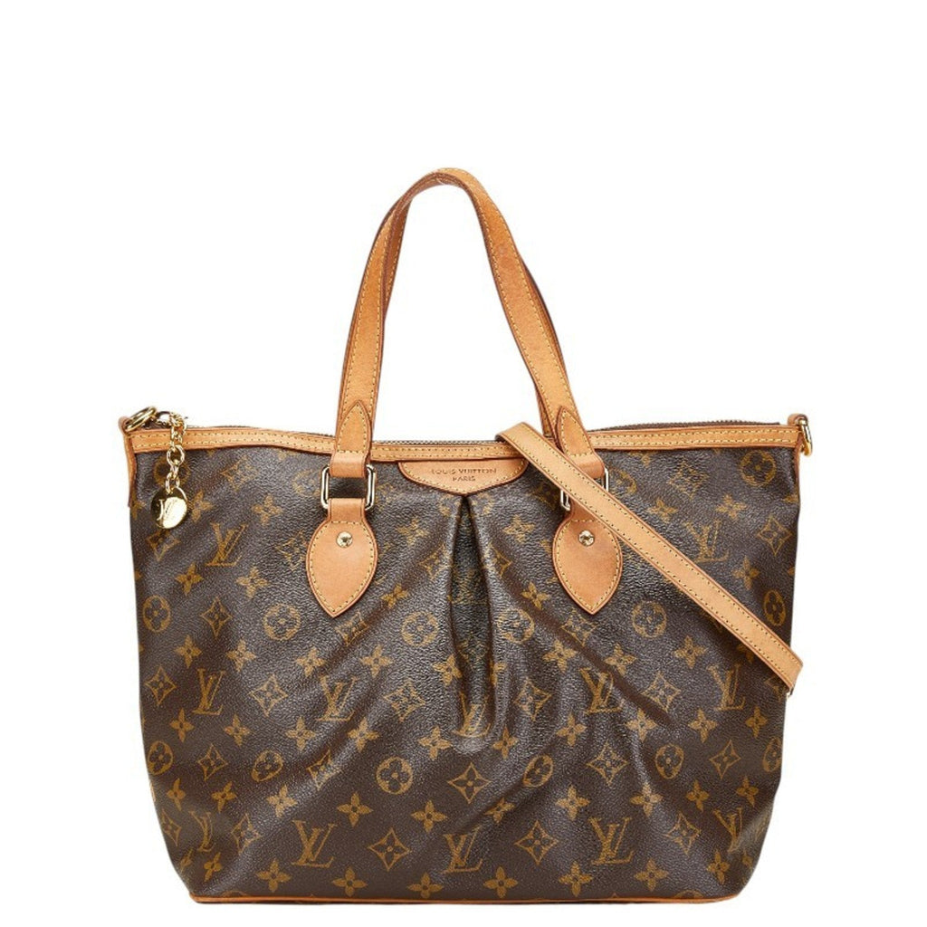 Louis Vuitton Brown Pvc Leather Handbag Shoulder Bag (Pre-Owned)