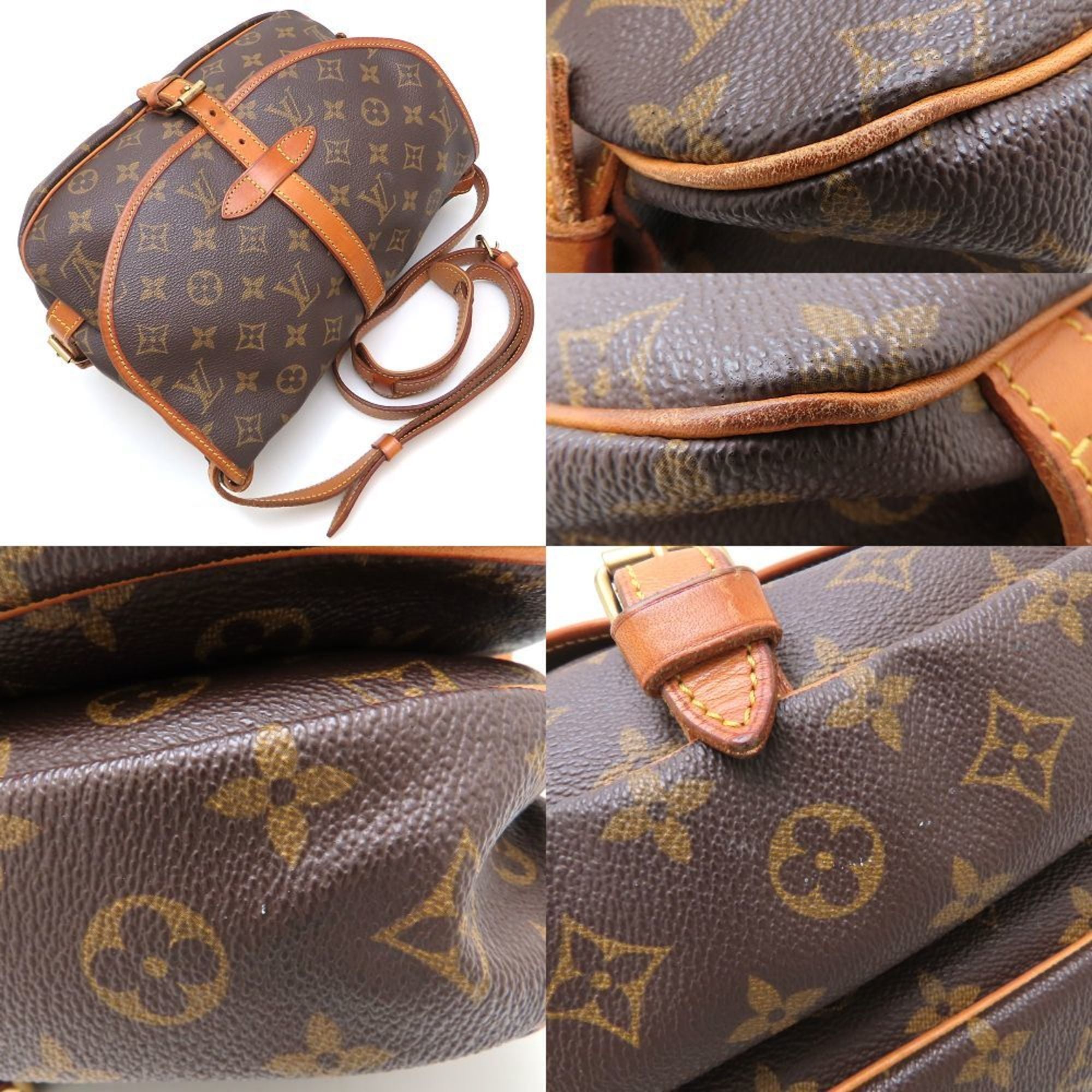Louis Vuitton Brown Monogram Monogram Canvas Shoulder Bag (Pre-Owned)