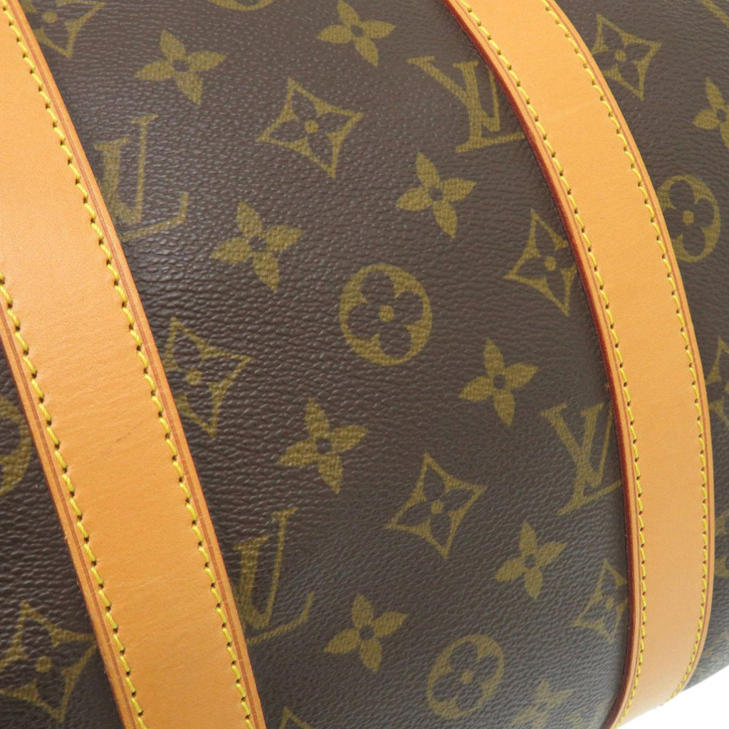 Louis Vuitton Brown Monogram Canvas Boston Bag (Pre-Owned)