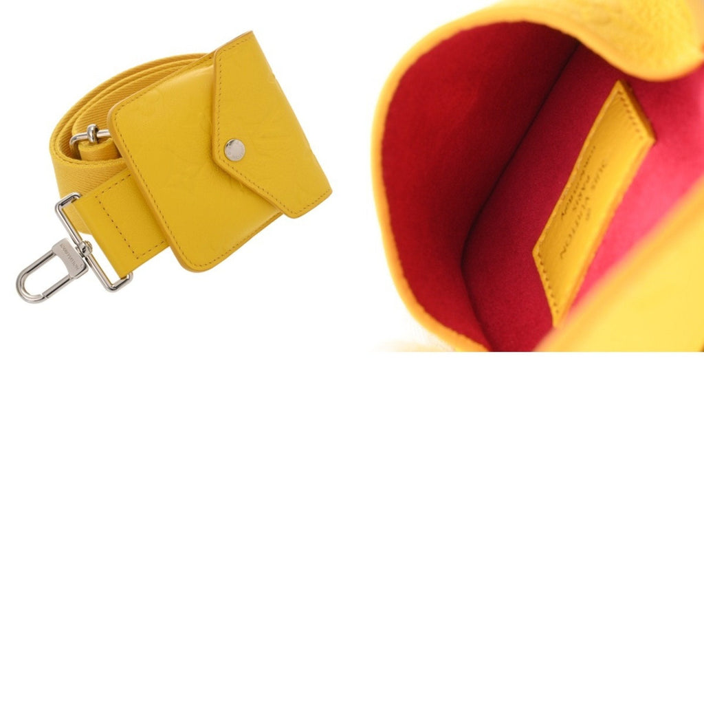 Louis Vuitton Jaune Leather Shoulder Bag (Pre-Owned)