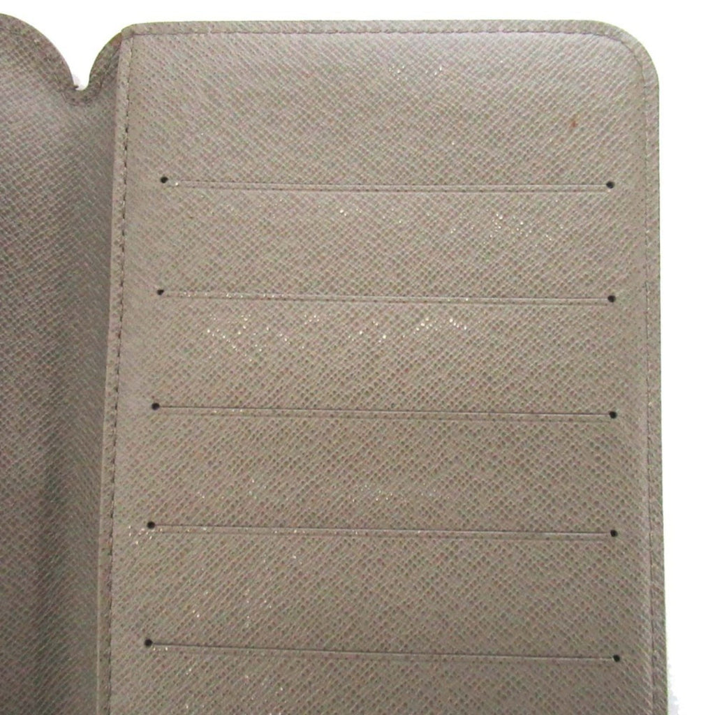 Louis Vuitton Khaki Leather Long Wallet (Bi-Fold) (Pre-Owned)