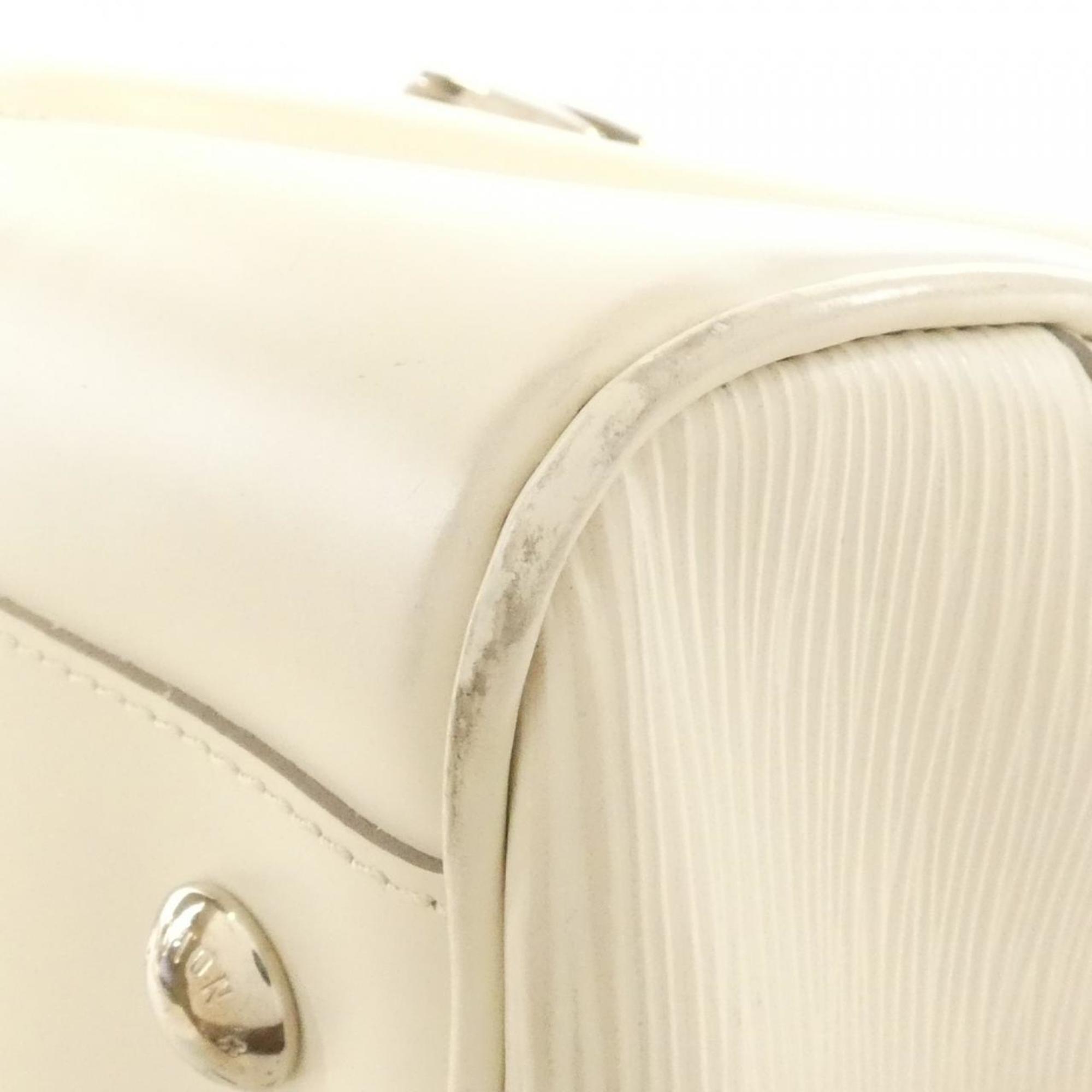 Louis Vuitton Epi Lv Off White Leather Handbag (Pre-Owned)