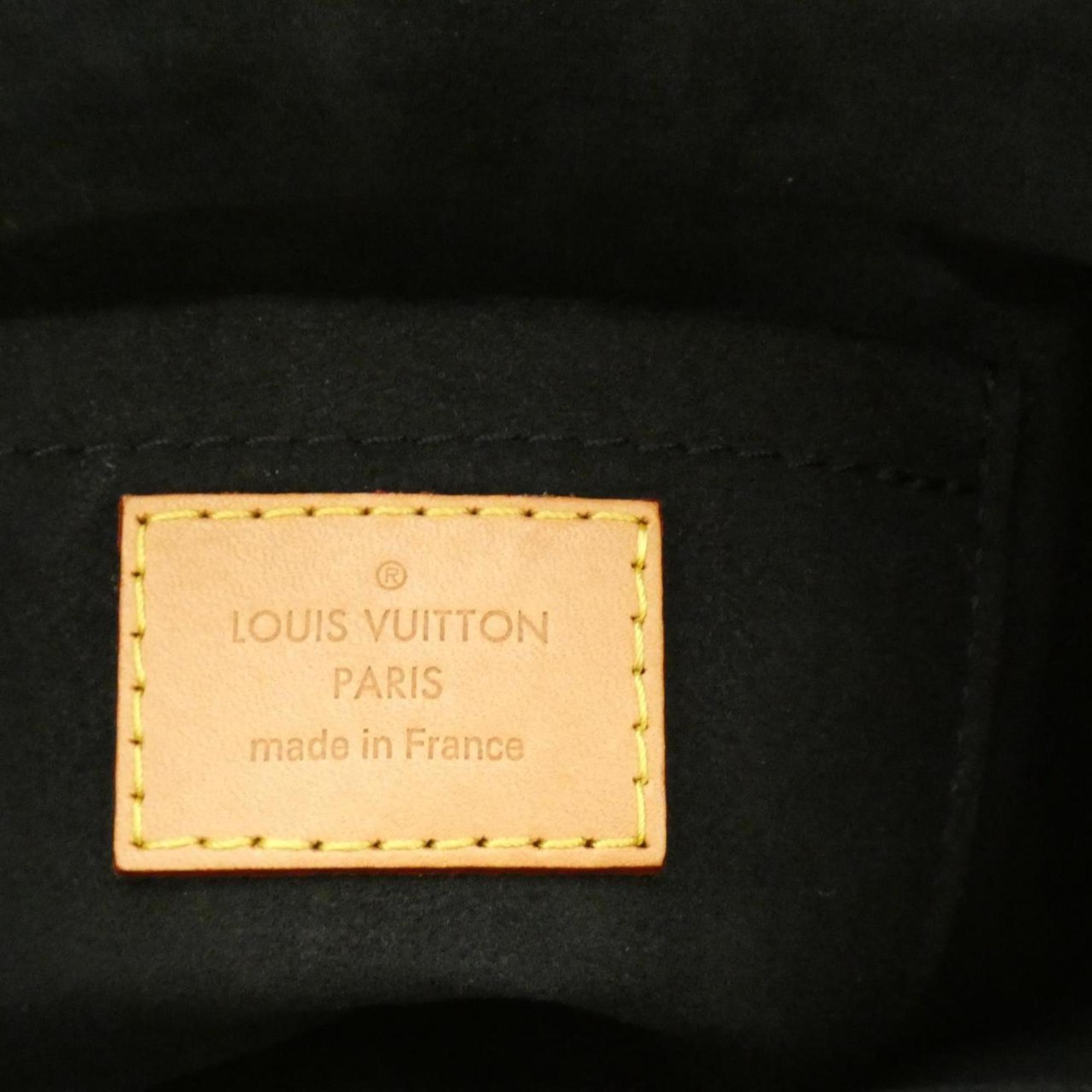 Louis Vuitton Marron Coated Canvas Handbag (Pre-Owned)