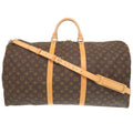 Louis Vuitton Brown Monogram Canvas Boston Bag (Pre-Owned)
