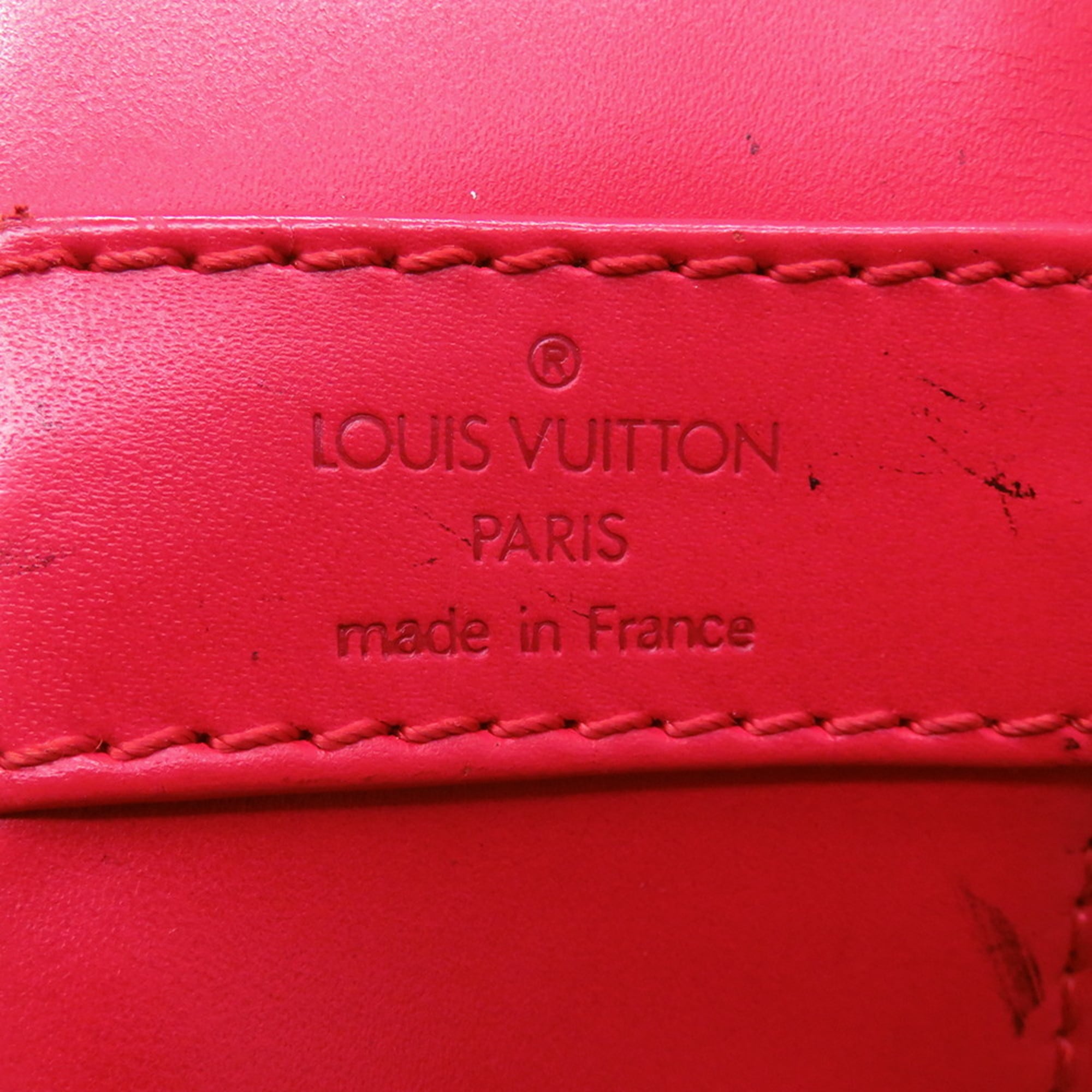 Louis Vuitton Castilian Red Epi Leather Shoulder Bag (Pre-Owned)