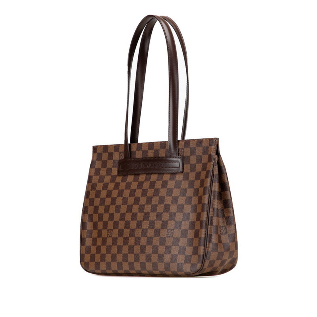 Louis Vuitton Damier Brown Pvc Leather Handbag Tote Bag (Pre-Owned)
