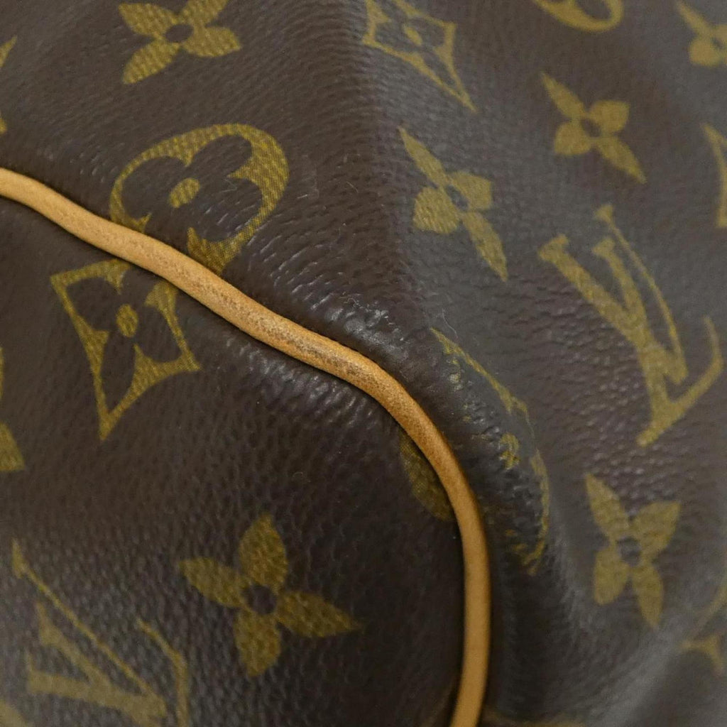 Louis Vuitton Marron Coated Canvas Boston Bag (Pre-Owned)