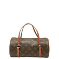 Louis Vuitton Monogram Brown Pvc Leather Handbag (Pre-Owned)