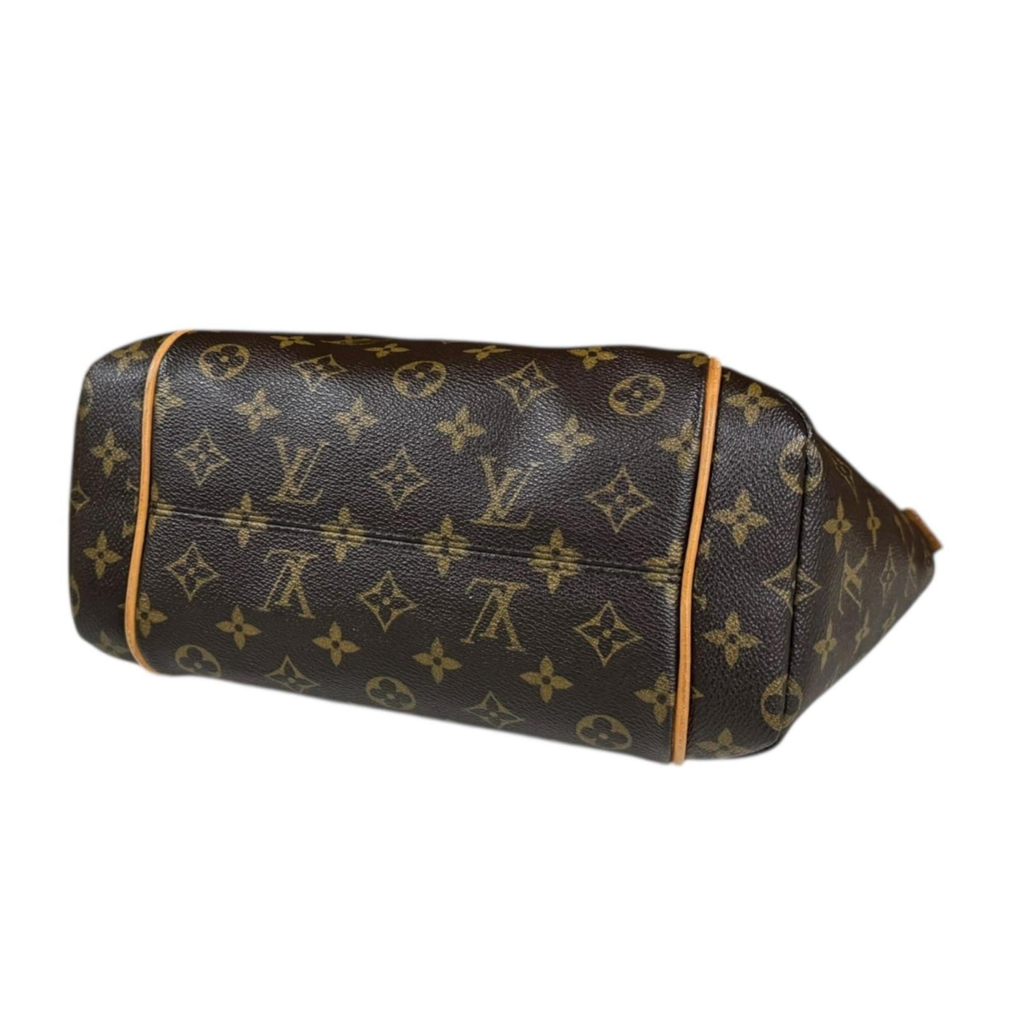 Louis Vuitton Brown Monogram Canvas Tote Bag (Pre-Owned)