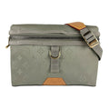 Louis Vuitton Gray Nylon Canvas Shoulder Bag (Pre-Owned)