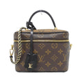 Louis Vuitton Marron Coated Canvas Handbag (Pre-Owned)