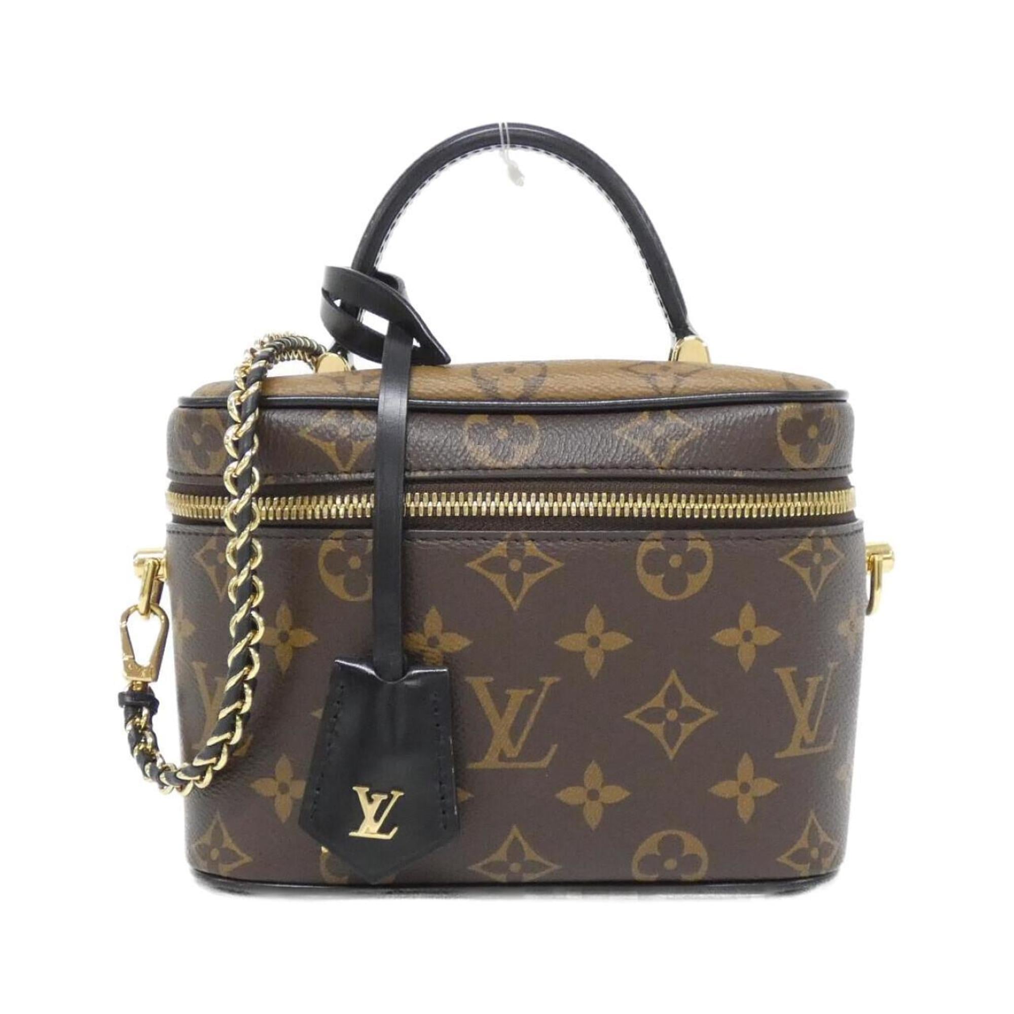 Louis Vuitton Marron Coated Canvas Handbag (Pre-Owned)
